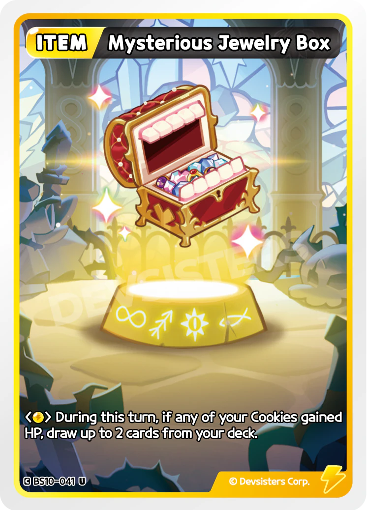 Image for Mysterious Jewelry Box (BS10-041) (BS10) - CookieRun: Braverse TCG