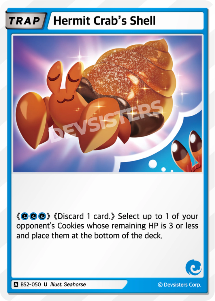 Image for Hermit Crab's Shell (BS2-050) (BS2) - CookieRun: Braverse TCG