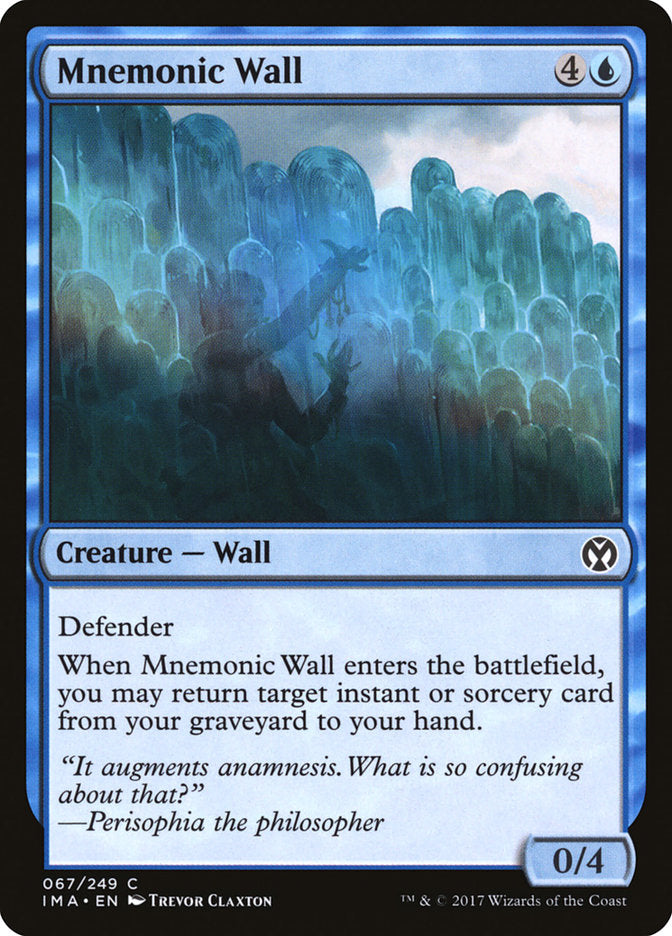 Muro de Mnemónicos [Iconic Masters]