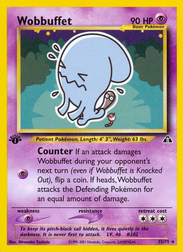 Wobbuffet (35/75) [Neo Discovery 1ª edición]