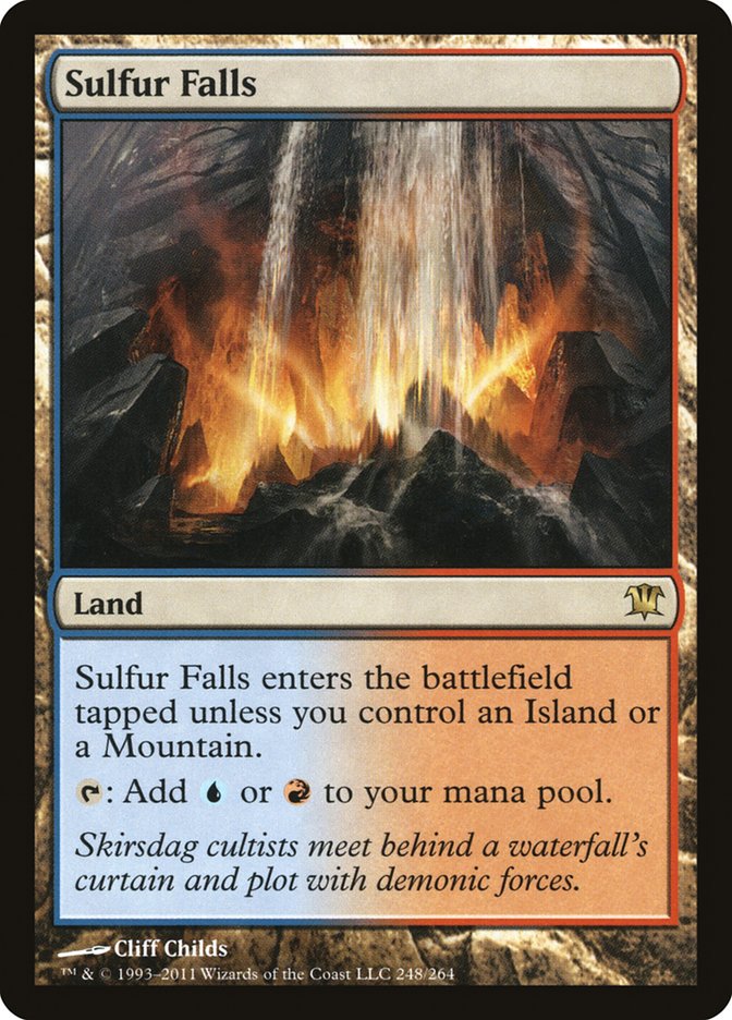 Chutes soufrées [Innistrad]