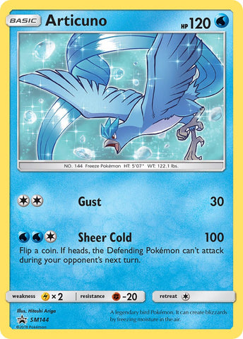 Artikodin (SM144) [Soleil et Lune : Cartes promo Black Star]