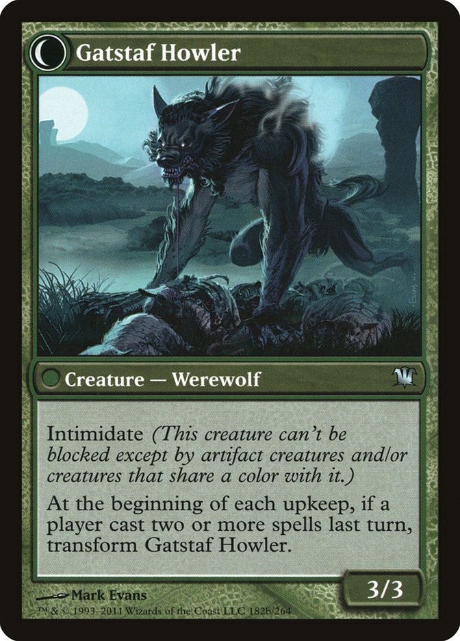 Berger de Gatstaf // Hurleur de Gatstaf [Innistrad]