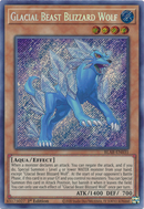 Glacial Beast Blizzard Wolf [BLAR-EN031] Rara Secreta