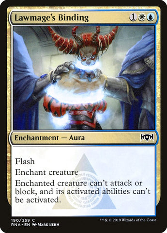 Atadura del magisterio [Ravnica Allegiance]