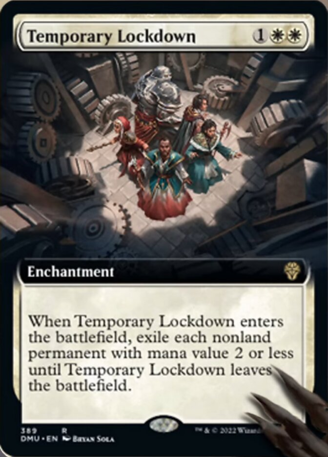 Verrouillage temporaire (Extended Art) [Dominaria United]