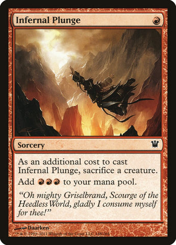 Zambullida infernal [Innistrad]