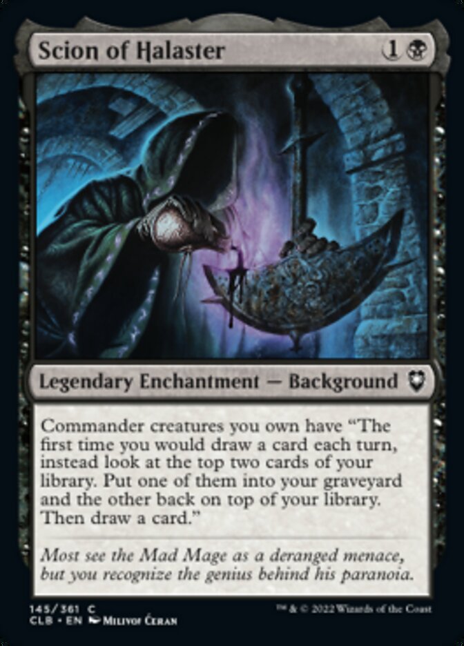 Rejeton de Halaster [Commander Legends: Battle for Baldur's Gate]