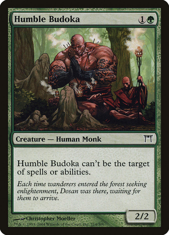 Budoka humble [Champions de Kamigawa]