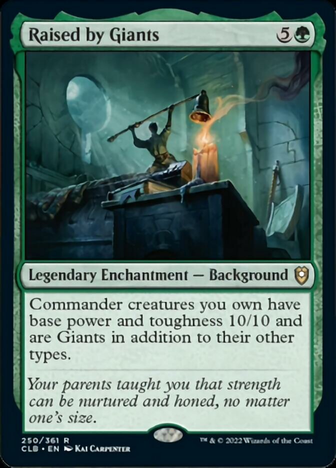 Élevé par des géants [Commander Legends : La bataille de la Porte de Baldur]