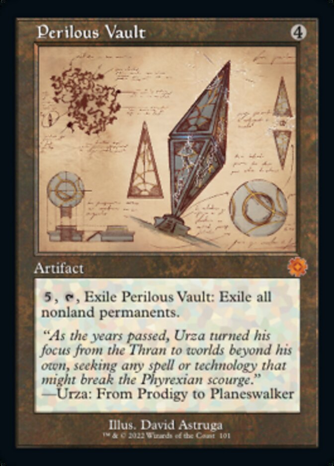Crypte périlleuse (Rétro schéma) [The Brothers' War Retro Artifacts]