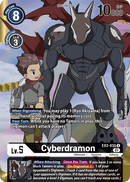 Cyberdramon [EX2-035] (Arte alternativo) [Peligro Digital]