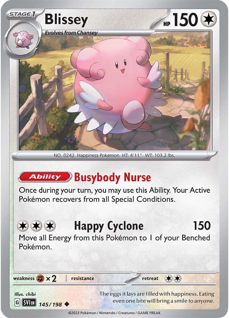 Blissey (145/198) [Escarlata y Púrpura: Set Base]