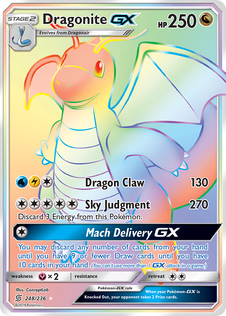 Dracolosse GX (248/236) [Soleil et Lune : Harmonie des Esprits]