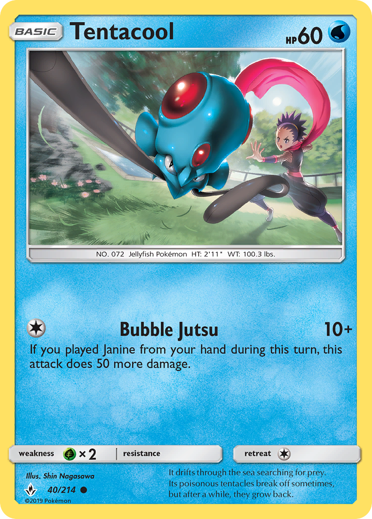 Tentacool (40/214) [Sol y Luna: Lazos Indestructibles]