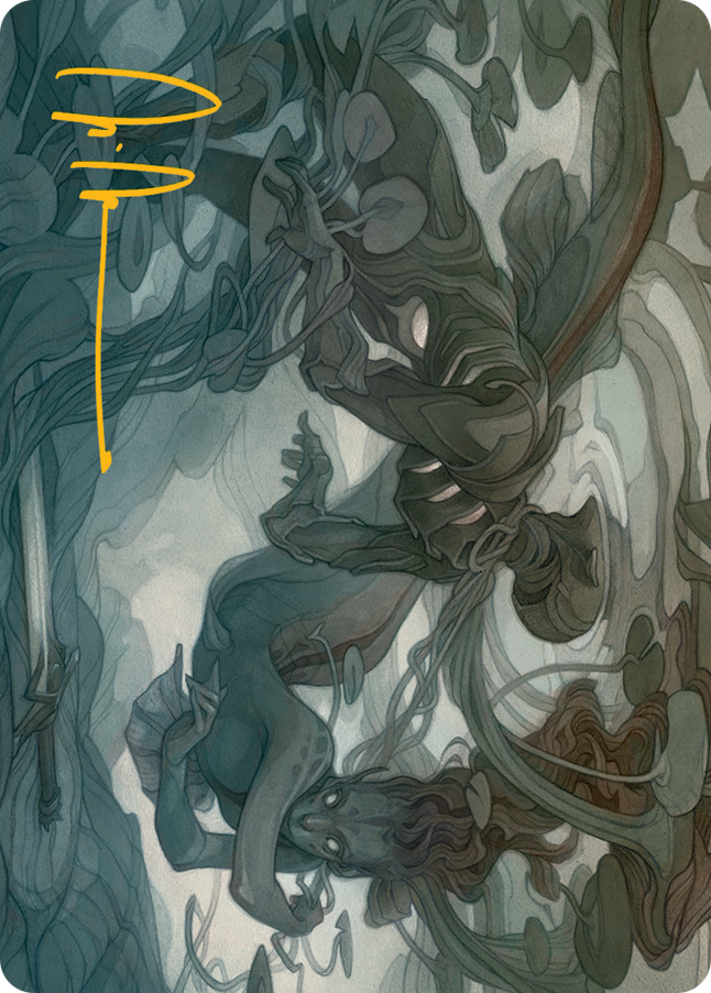 Emry, merodeadora del estanque, carta de arte (firma estampada en oro) [Serie de Arte Marcha de las Máquinas]
