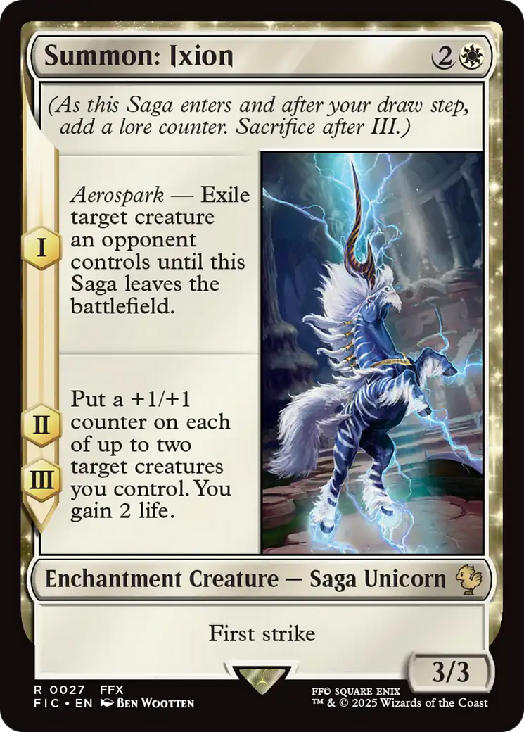 Invoquer : Ixion [FINAL FANTASY Commander]