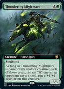 Jument cauchemardesque tonitruante (extended art) [Innistrad: Commander Chasse de minuit]