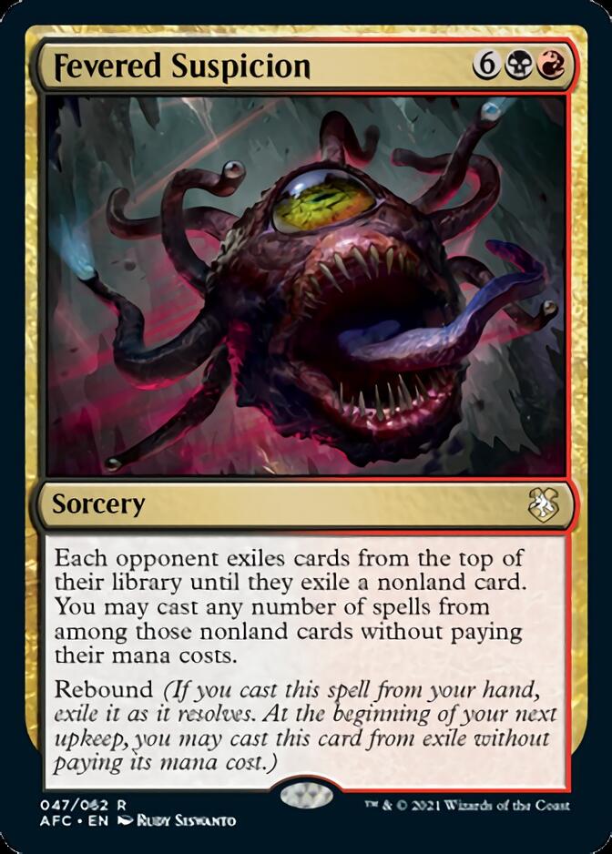 Soupçon fiévreux [Magic: The Gathering—Aventures dans les Royaumes oubliés Commander]