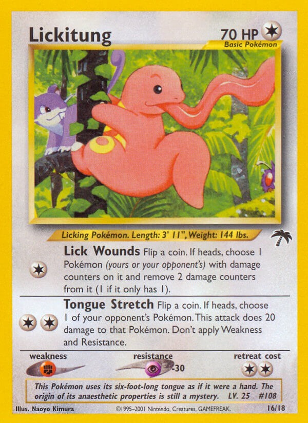 Lickitung (16/18) [Islas del Sur]