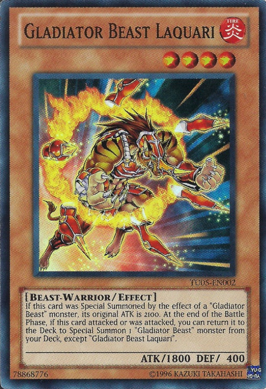 Bête Gladiateur Laquari [TU05-FR002] Super Rare