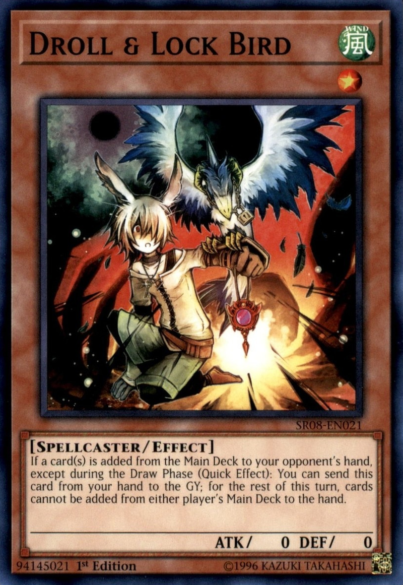 Pájaro Droll y Bloqueo [SR08-EN021] Común