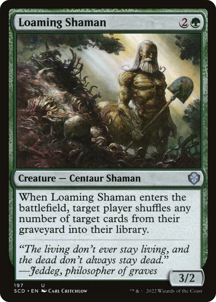 Shamane de terre [Decks de Commandant pour débutants]
