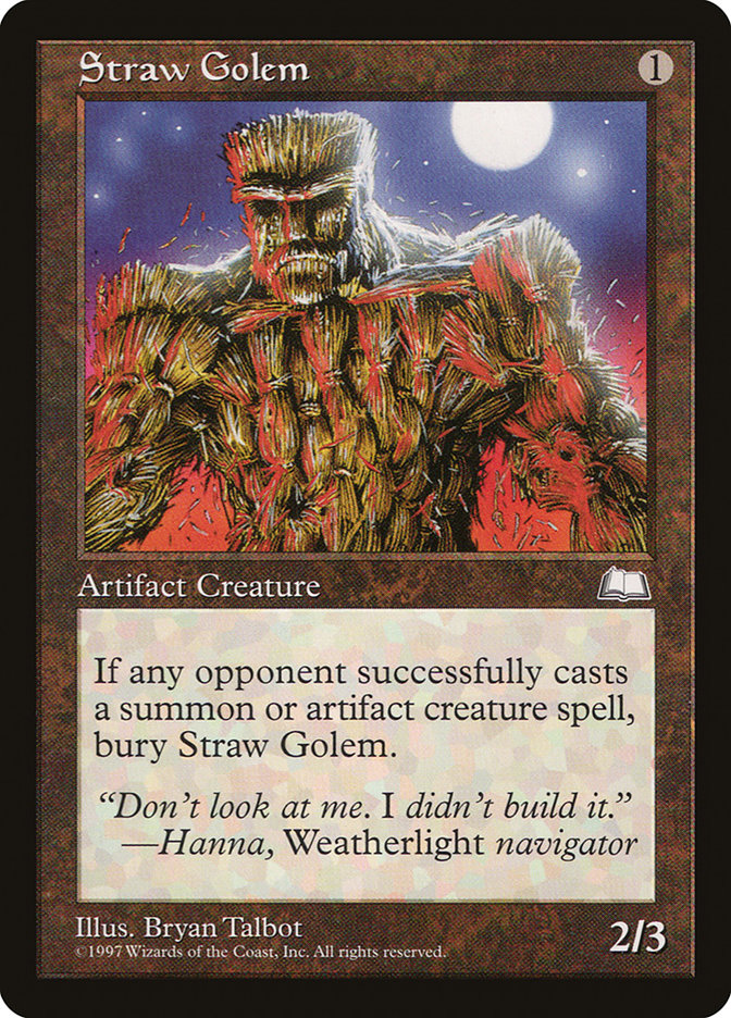 Golem de paille [Météorologue]