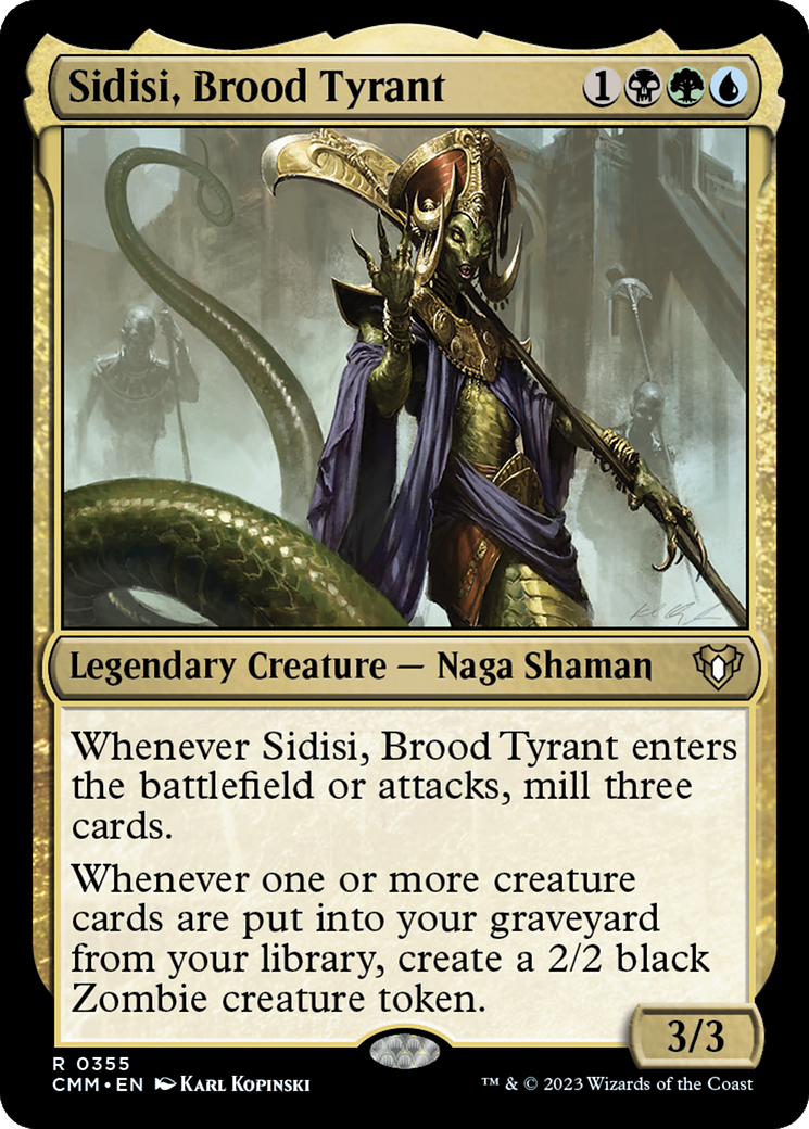 Sidisi, tyran de la couvée [Commander Masters]