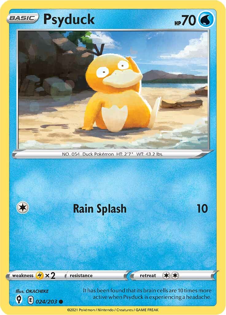 Psykokwak (024/203) [Épée et Bouclier : Ciel Évolutif]