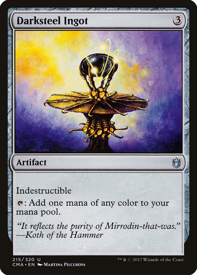 Lingot de SombreAcier [Commander Anthology]