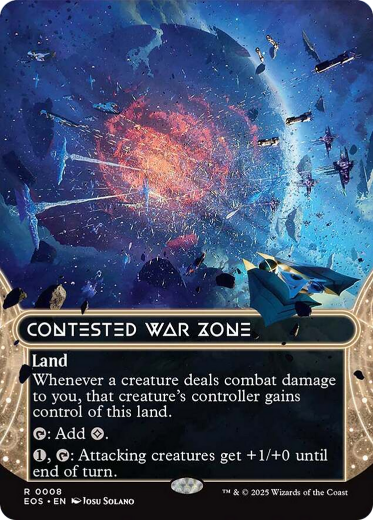Zone de guerre contestée (0008) (Sans bordure) [Bord des Éternités : Vues stellaires]