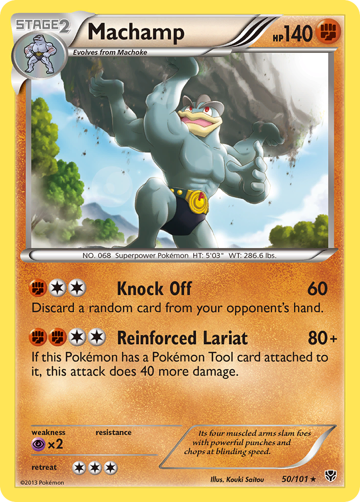 Machamp (50/101) [Noir & Blanc : Explosion Plasma]