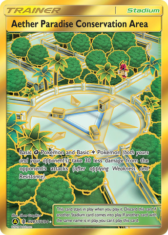 Zona de conservación Paraíso Æther (SV87/SV94) [Sol y Luna: Destinos Ocultos - Mazo Shiny]