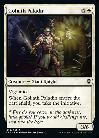 Paladín Goliat [Commander Legends: Battle for Baldur's Gate]