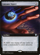 Arcane Signet (Arte Extendido) [Commander Legends]