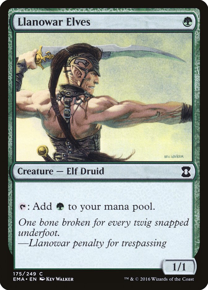 Elfes de Llanowar [Eternal Masters]