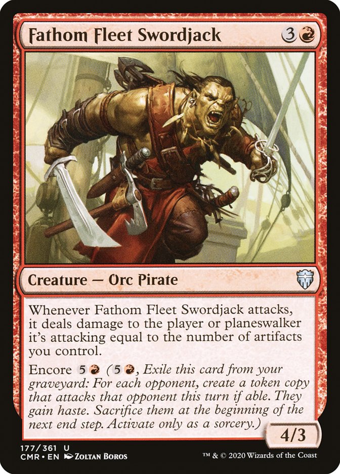 Espadachín de la Flota Inescrutable [Commander Legends]