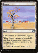 Karoo [La liste]