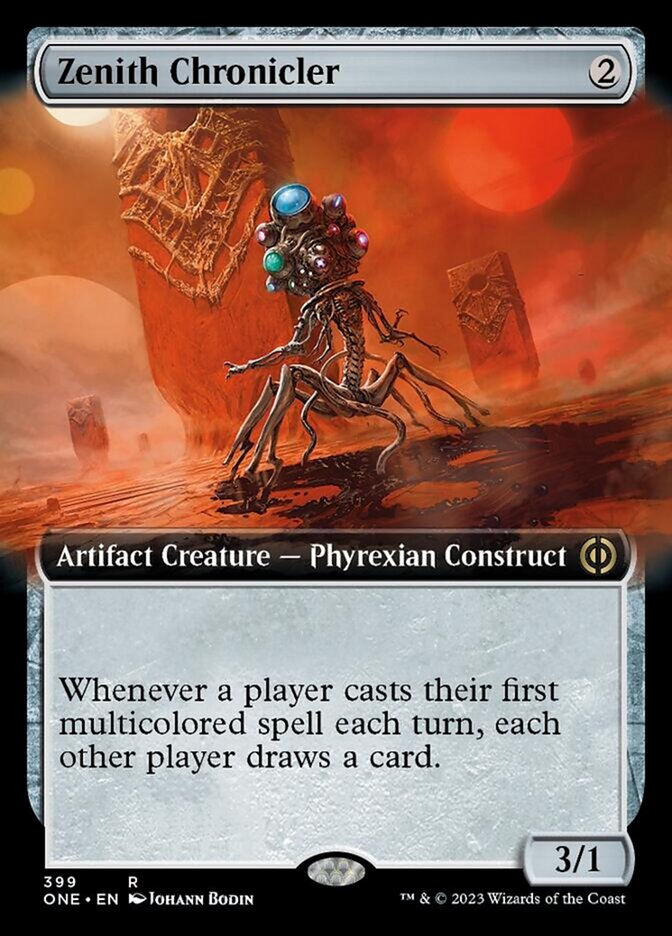 Chroniqueur zénithal (Extended Art) [Phyrexia : Tout sera un]