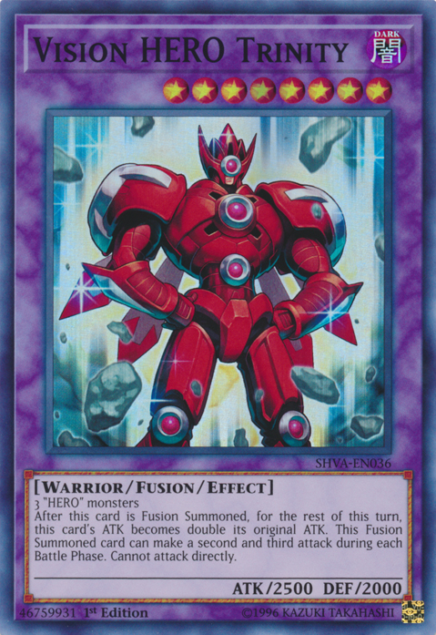 Vision HERO Trinity [SHVA-EN036] Super Rara