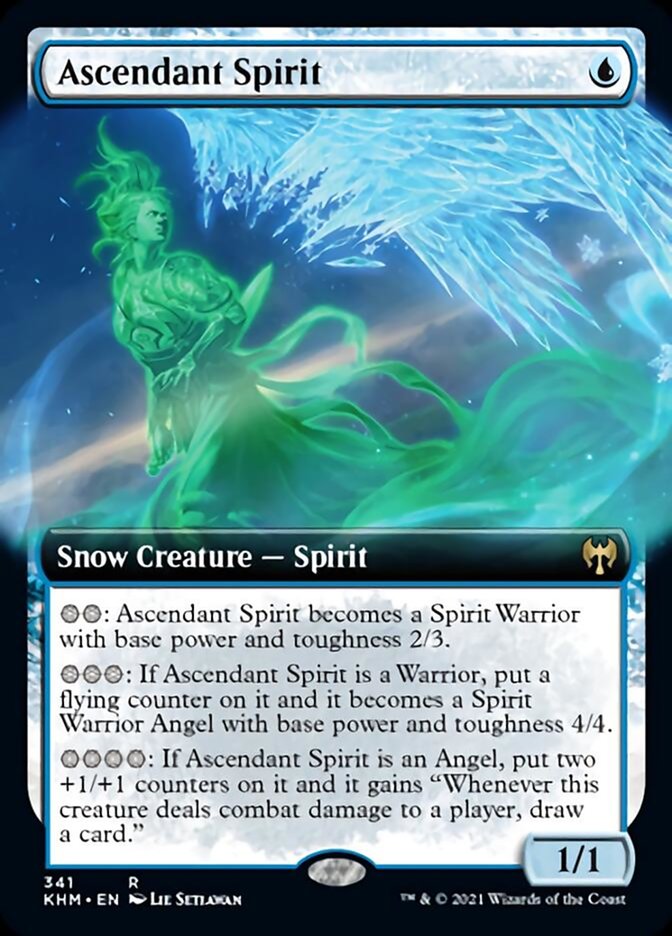 Esprit ascendant (Extended Art) [Kaldheim]