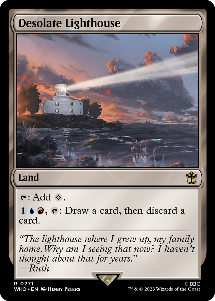 Le Phare désolé [Doctor Who]