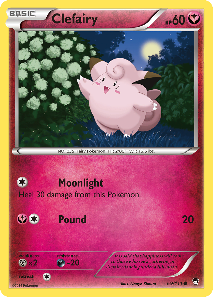 Mélofée (69/111) [XY : Poings Furieux]