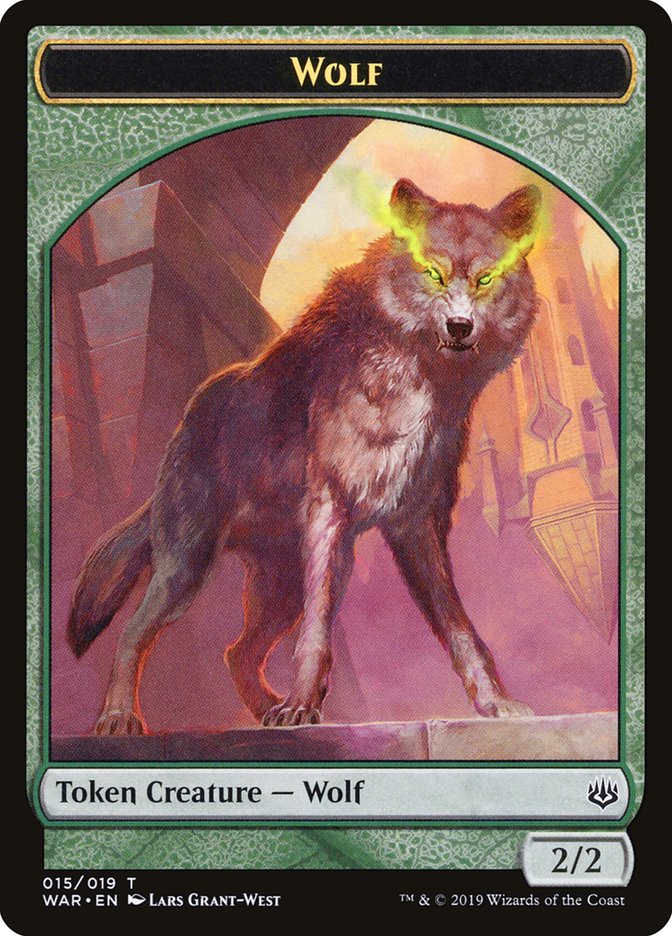 Jeton Loup [Jetons La Guerre des Planeswalkers]