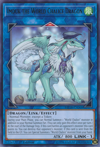 Imduk el Dragón de Cáliz Mundial [MP18-EN066] Rara