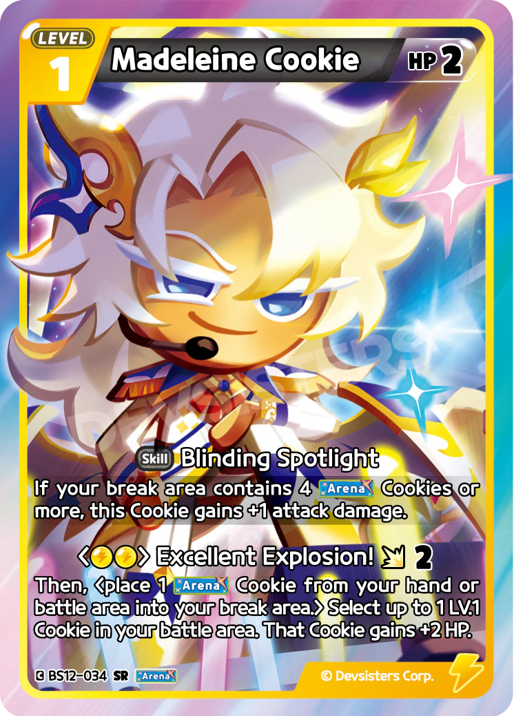 Image for Madeleine Cookie (BS12-034) (BS12) - CookieRun: Braverse TCG