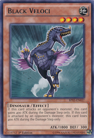Black Veloci [BP03-ES037] Rara