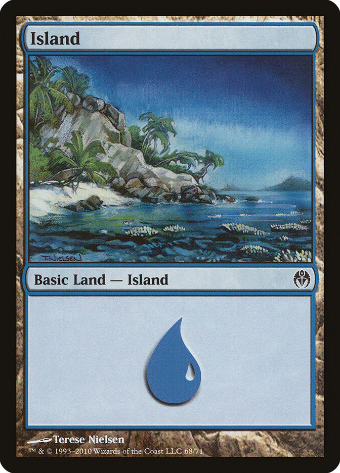 Île (68) [Duel Decks: Phyrexia contre la Coalition]