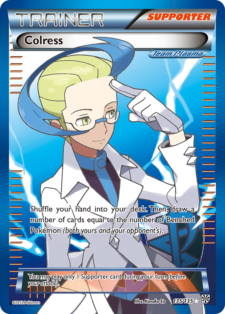 Colress (135/135) [Negro y Blanco: Tormenta Plasma]